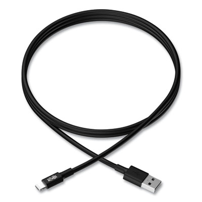Tripp Lite USB-A to Lightning Sync/Charge Cable, 10", Black, 10/Pack, Ships in 7-10 Business Days (M10010NBK10)