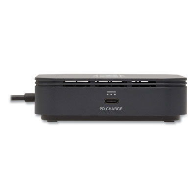 Tripp Lite Thunderbolt 3 Dual Monitor Docking Station, 3.5 mm/DisplayPort/HDMI/USB-A/USB-C PD Charging/RJ45, BK, Ships in 7-10 Bus Days (MTB3DOCK04)