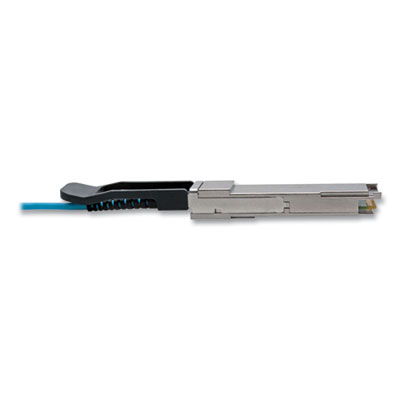 Tripp Lite QSFP+ to QSFP+ Active Fiber Optic Cable, 49.2 ft, Aqua, Ships in 7-10 Business Days (N28F15MAQ)