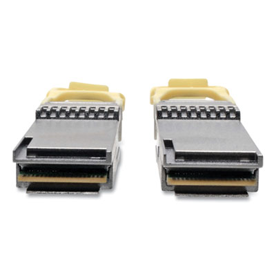 Tripp Lite QSFP28 to QSFP28 Active Fiber Optic Cable, 32.8 ft, Aqua, Ships in 7-10 Business Days (N28H10MAQ)
