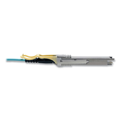 Tripp Lite QSFP28 to QSFP28 Active Fiber Optic Cable, 32.8 ft, Aqua, Ships in 7-10 Business Days (N28H10MAQ)