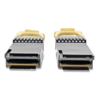 Tripp Lite QSFP28 to QSFP28 Active Fiber Optic Cable, 49.2 ft, Aqua, Ships in 7-10 Business Days (N28H15MAQ)