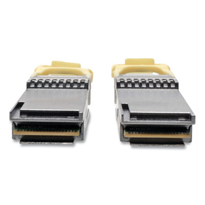 Tripp Lite QSFP28 to QSFP28 Active Fiber Optic Cable, 98.4 ft, Aqua, Ships in 7-10 Business Days (N28H30MAQ)