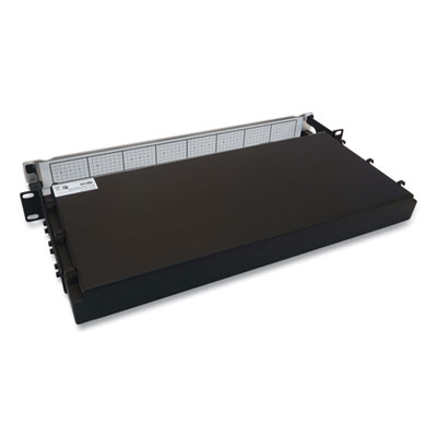 Tripp Lite 1U Preloaded Multimode Fiber Cable Panel, (12) LC Duplex (M) to (12) LC Duplex (M), 65.6ft, Aqua, Ships in 7-10 Business Days (TRPN48M2L24L20)