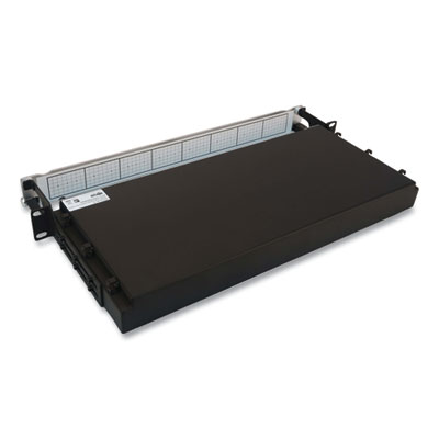 Tripp Lite 1U Preloaded Multimode Fiber Cable Panel, (8) LC Duplex (M) to (8) LC Duplex (M), 32.8 ft, Aqua, Ships in 7-10 Business Days (TRPN48M4L16L10)