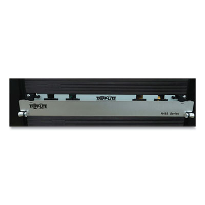 Tripp Lite 1U Preloaded Singlemode Fiber Cable Panel, MTP/MPO (F) to (4) LC Duplex (M), 32.8 ft, Yellow, Ships in 7-10 Business Days (N48S4M8L410)