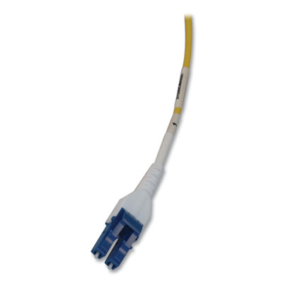 Tripp Lite 1U Preloaded Singlemode Fiber Cable Panel, LC Duplex (Male) to LC Duplex (Male), 32.8 ft, Yellow, Ships in 7-10 Business Days (N48S8L2L10)