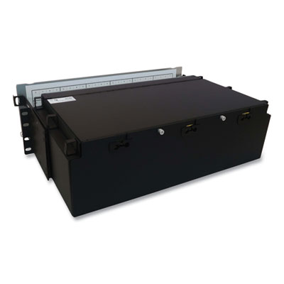 Tripp Lite 3U Preloaded Singlemode Fiber Cable Panel, (24) MTP/MPO (F) to (96) LC Duplex (F), 32.8 ft, YW, Ships in 7-10 Bus Days (N48S24M8L410)