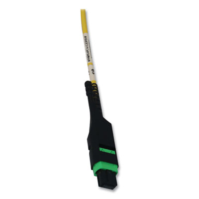 Tripp Lite 3U Preloaded Singlemode Fiber Cable Panel, (24) MTP/MPO (F) to (96) LC Duplex (F), 32.8 ft, YW, Ships in 7-10 Bus Days (N48S24M8L410)