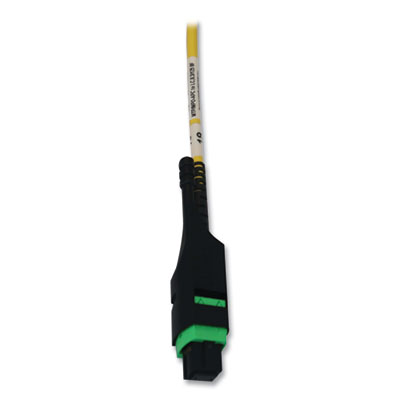 Tripp Lite 2U Preloaded Singlemode Fiber Cable Panel, (32) MTP/MPO (F) to (128) LC Duplex (F), 9.8 ft, YW, Ships in 7-10 Bus Days (N48S32M8L403)