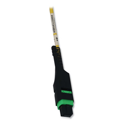 Tripp Lite 3U Preloaded Singlemode Fiber Cable Panel, (64) MTP/MPO (F) to (256) LC Duplex (M), 9.8 ft, YW, Ships in 7-10 Bus Days (N48S64M8L403)