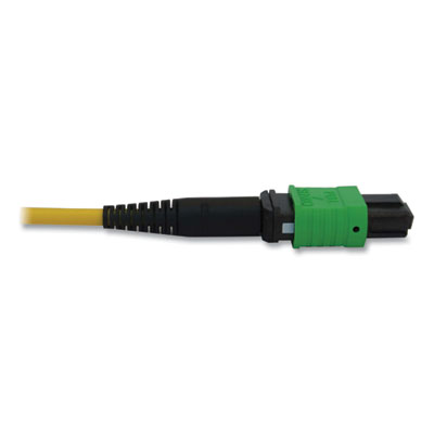 Tripp Lite OS2-Rated 12-Strand Fiber Optic Cable, 3.3 ft, Yellow, Ships in 7-10 Business Days (N390B01M12AP)