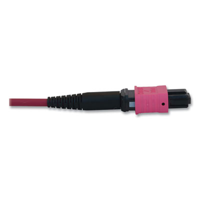 Tripp Lite OM4-Rated 12-Strand Fiber Optic Cable, 82 ft, Magenta, Ships in 7-10 Business Days (N845B25M12MG)