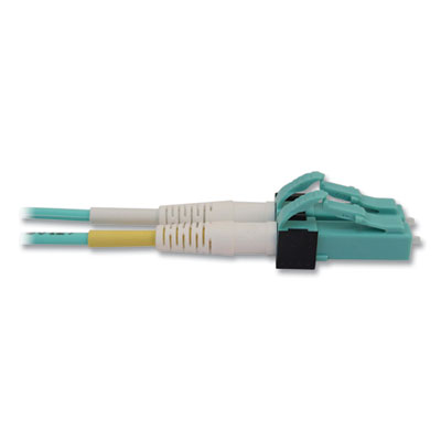 Tripp Lite OM4-Rated 12-Strand to LC Duplex Fiber Optic Cable, 9.8 ft, Magenta, Ships in 7-10 Business Days (N845X03M8LMG)