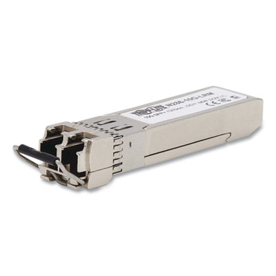 Tripp Lite Cisco Compatible SFP+ to LC Duplex Multimode Transceiver Module, Range Up to 721 ft, Black, Ships in 7-10 Business Days (TRPN28610GLRM)