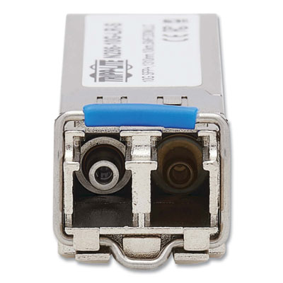 Tripp Lite Cisco Compatible SFP+ to LC Duplex Singlemode Transceiver Module, Range Up to 6.1 mi, Black, Ships in 7-10 Business Days (TRPN28610GLRS)