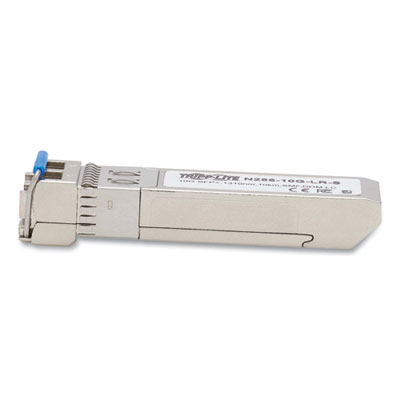 Tripp Lite Cisco Compatible SFP+ to LC Duplex Singlemode Transceiver Module, Range Up to 6.1 mi, Black, Ships in 7-10 Business Days (TRPN28610GLRS)