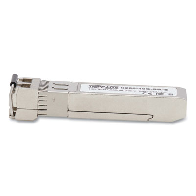 Tripp Lite Cisco Compatible SFP+ to LC Duplex Multimode Transceiver Module, Range Up to 984 ft, Black, Ships in 7-10 Business Days (TRPN28610GSRS)