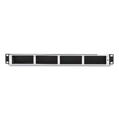 Tripp Lite Mini Panel High-Density Copper Fiber Enclosure, 1U, Black, Ships in 7-10 Business Days (N48401UMINI)
