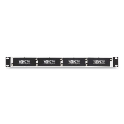 Tripp Lite Mini Panel High-Density Copper Fiber Enclosure, 1U, Black, Ships in 7-10 Business Days (N48401UMINI)