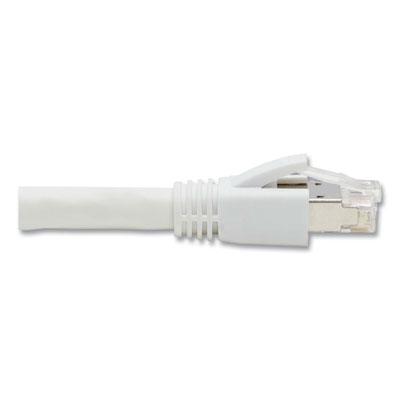 Tripp Lite CAT8 Snagless Patch Cable, 25 ft, White, Ships in 7-10 Business Days (N272025WH)
