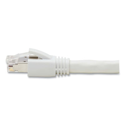 Tripp Lite CAT8 Snagless Patch Cable, 25 ft, White, Ships in 7-10 Business Days (N272025WH)