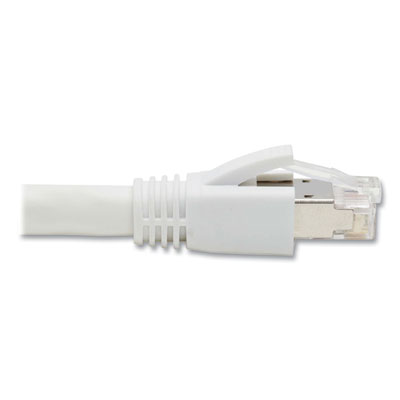Tripp Lite CAT8 Snagless Patch Cable, 30 ft, White, Ships in 7-10 Business Days (N272030WH)