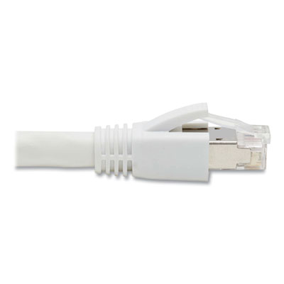 Tripp Lite CAT8 Snagless Patch Cable, 40 ft, White, Ships in 7-10 Business Days (N272040WH)
