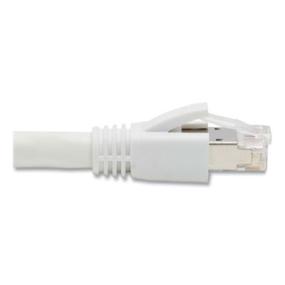 Tripp Lite CAT8 Snagless Patch Cable, 50 ft, White, Ships in 7-10 Business Days (N272050WH)