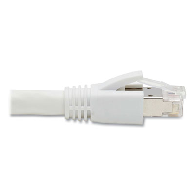 Tripp Lite CAT8 Snagless Patch Cable, 60 ft, White, Ships in 7-10 Business Days (N272060WH)