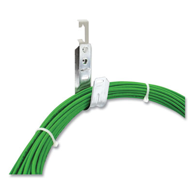 Tripp Lite Batwing J-Hook Cable Support, 1.4 x 2 x 4.7, Silver, 25/Pack, Ships in 7-10 Business Days (NCMJHC2025)