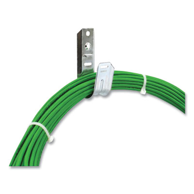 Tripp Lite Wall Mount J-Hook Cable Support, 1.4 x 1.3 x 4.1, Silver, 25/Pack, Ships in 7-10 Business Days (NCMJHW1325)