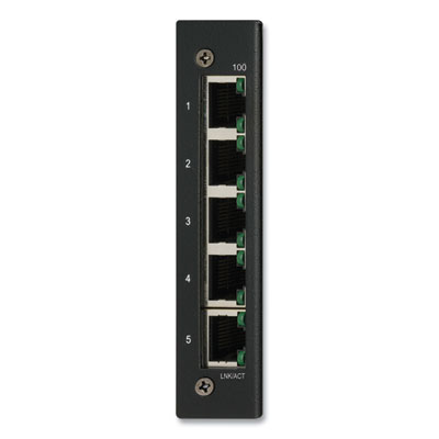 Tripp Lite 5-Port Unmanaged Industrial Ethernet Switch, TAA Compliant, Ships in 7-10 Business Days (TRPNFIU05)