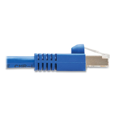 Tripp Lite Shielded M12 X-Code to RJ45 CAT6a Ethernet Cable, 3.3 ft, Blue, Ships in 7-10 Business Days (NM126A201MBL)