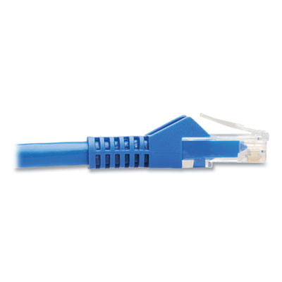 Tripp Lite M12 X-Code to RJ45 CAT6 Right-Angle Ethernet Cable, 32.8 ft, Blue, Ships in 7-10 Business Days (NM1260410MBL)