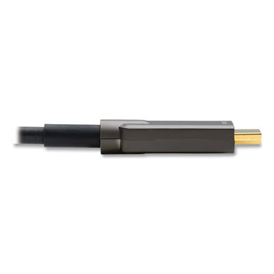 Tripp Lite High-Speed Armored HDMI Active Fiber Optic Cable, 65.6 ft, Black, Ships in 7-10 Business Days (P568FA20M)