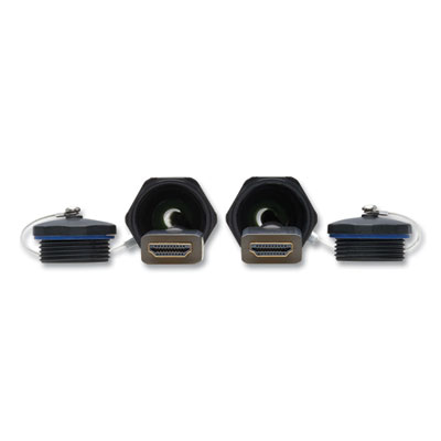 Tripp Lite High-Speed Armored Hooded HDMI Active Fiber Optic Cable, 164 ft, Black, Ships in 7-10 Business Days (P568FA50MW)