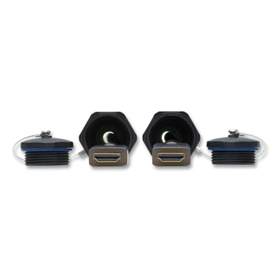 Tripp Lite High-Speed Armored Hooded HDMI Active Fiber Optic Cable, 230 ft, Black, Ships in 7-10 Business Days (P568FA70MWR)