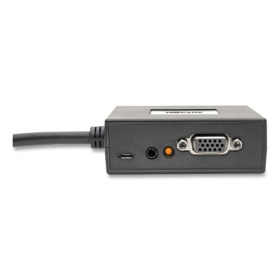 Tripp Lite HDMI to VGA + Audio Adapter Converter Splitter, 6", Black, Ships in 7-10 Business Days (P13106N2VAU)