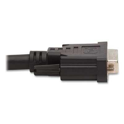 Tripp Lite DVI KVM Cable Kit, 6 ft, Black, Ships in 7-10 Business Days (TRPP784006U)
