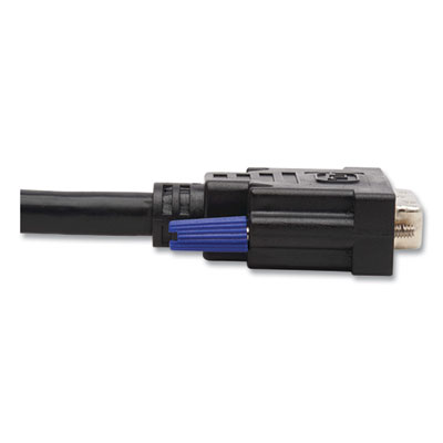 Tripp Lite Dual DVI KVM Cable Kit, 10 ft, Black, Ships in 7-10 Business Days (TRPP784010DV)