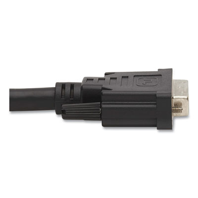 Tripp Lite 3.5 mm/DVI/USB Three-in-One KVM Cable Kit, 10 ft, Black, Ships in 7-10 Business Days (P784010DVU)