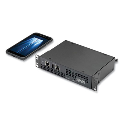 Tripp Lite Two-Outlet 1.4 kW 120V Single-Phase Switched Mini PDU, 6 ft Cord, Black, Ships in 7-10 Business Days (PDU15NETLX)
