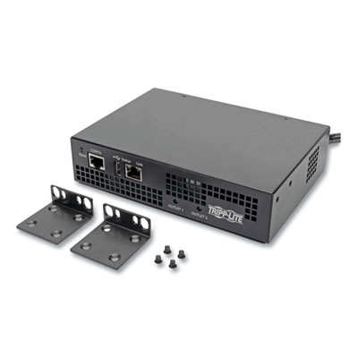 Tripp Lite Two-Outlet 1.4 kW 120V Single-Phase Switched Mini PDU, 6 ft Cord, Black, Ships in 7-10 Business Days (PDU15NETLX)