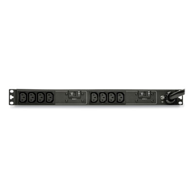Tripp Lite Ten-Outlet 7.7kW Single-Phase 200-240V Basic PDU, 12 ft Cord, Black, Ships in 7-10 Business Days (PDUH32HV)