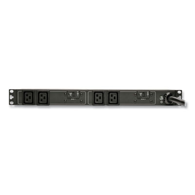 Tripp Lite Four-Outlet 7.7kW Single-Phase 200-240V Basic PDU, 12 ft Cord, Black, Ships in 7-10 Business Days (PDUH32HV19)
