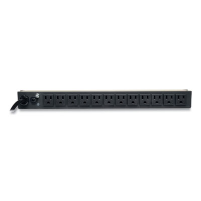 Tripp Lite 13-Outlet 1.52kW Single-Phase Local Metered PDU, 15 ft Cord, Black, Ships in 7-10 Business Days (TRPPDUMH15RA)