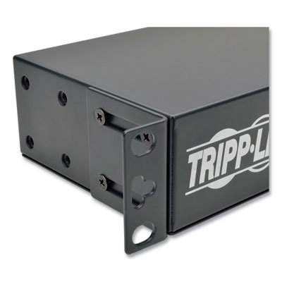 Tripp Lite 13-Outlet 1.52kW Single-Phase Local Metered PDU, 15 ft Cord, Black, Ships in 7-10 Business Days (TRPPDUMH15RA)