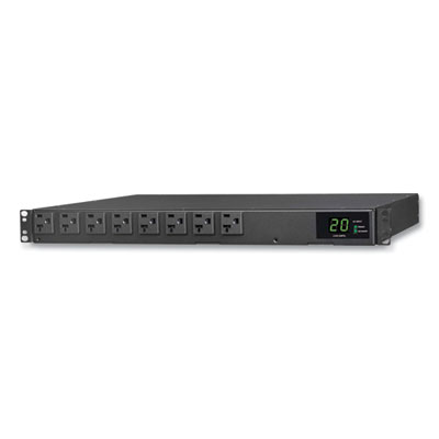 Tripp Lite 16-Outlet 1.92kW 120V Single-Phase ATS/Local Metered PDU, 12 ft Cord, Black, Ships in 7-10 Business Days (PDUMH20ATS)