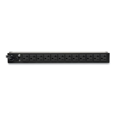 Tripp Lite 14-Outlet 2kW Single-Phase Local Metered PDU + Isobar Surge Suppression, 15 ft Cord, Black, Ships in 7-10 Business Days (PDUMH20ISO)